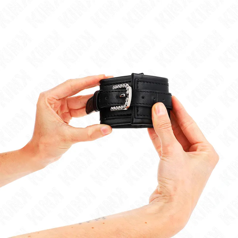 Bracelets BDSM cuir luxe confort ajustable