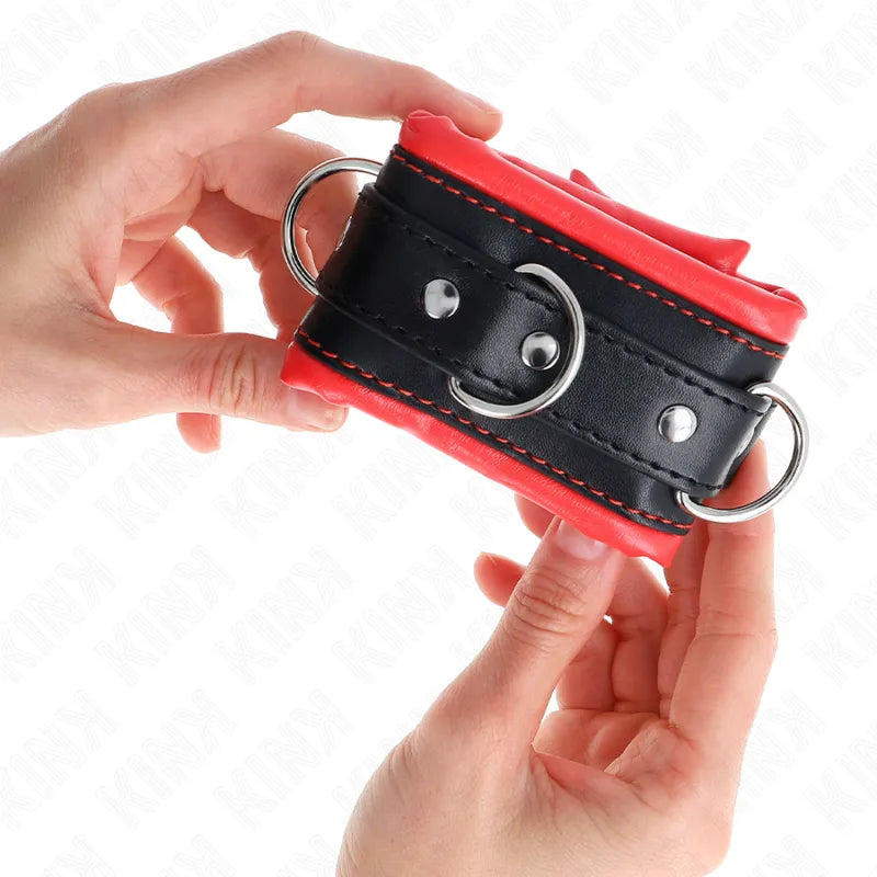 Bracelets BDSM cuir haute qualité ajustables confortables