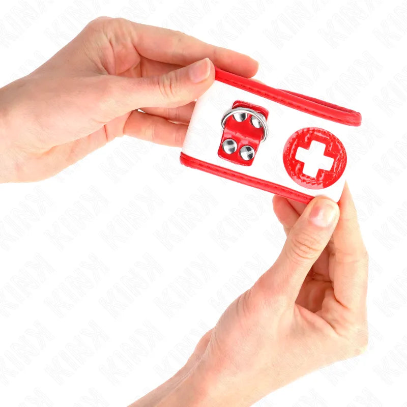 Bracelet BDSM cuir véritable confort et sécurité