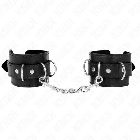 Bracelets Bdsm En Cuir Végétalien Ajustables