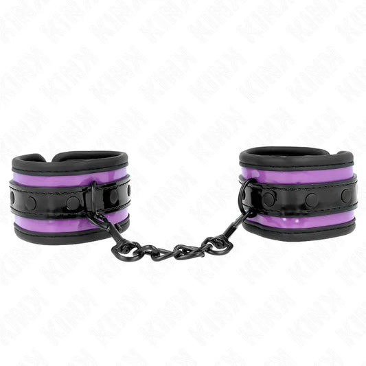 Bracelets BDSM cuir végétalien ajustables confortables