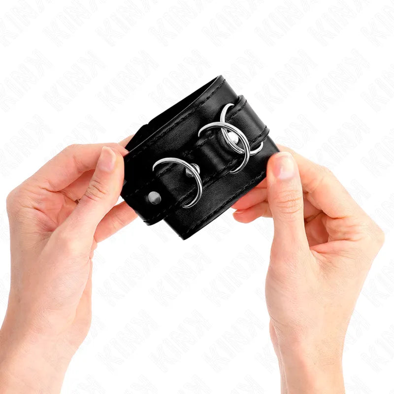 Bracelets Bdsm En Cuir Végétalien Ajustables