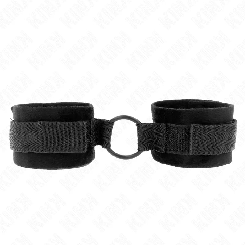 Bracelets cuir végétalien BDSM confort premium ajustable