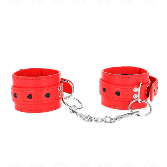 Bracelets BDSM cuir végétalien confort premium