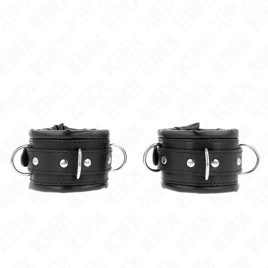 Bracelet BDSM cuir végétalien confortable innovant