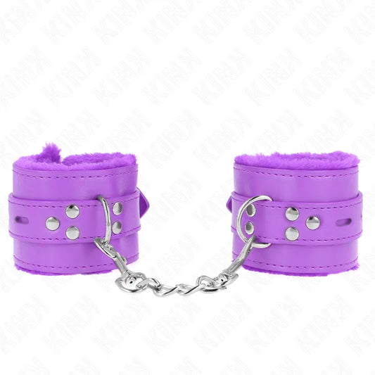 Bracelets BDSM cuir vegan confort optimal réglables