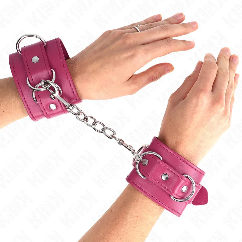 Bracelets Bdsm En Cuir Végétalien Confortables
