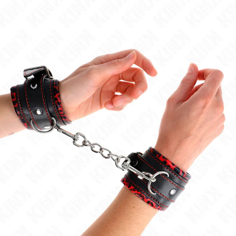 Bracelets BDSM cuir végétalien confort premium luxe