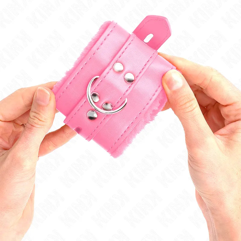 Armbänder BDSM aus pflanzlichem Leder, bequem und sicher