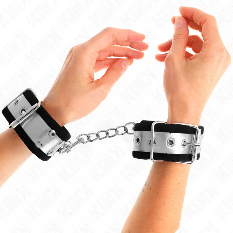 Bracelets BDSM cuir végétalien confort optimal