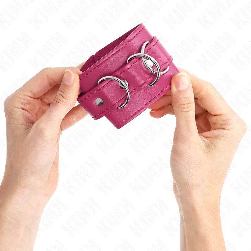 Bracelets Bdsm En Cuir Végétalien Confortables