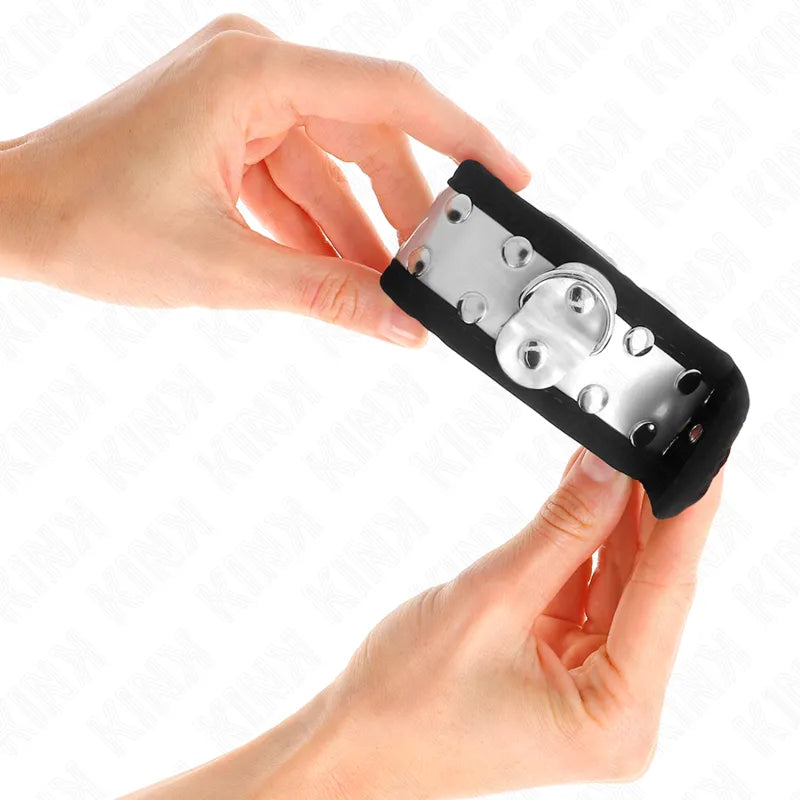 Bracelets BDSM cuir végétalien confort optimal