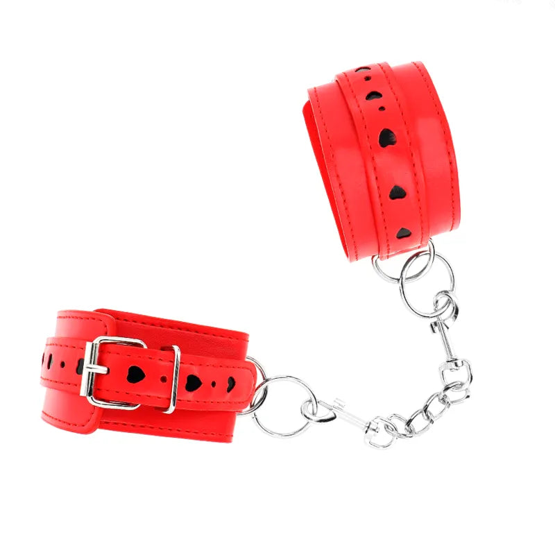 Bracelets BDSM cuir végétalien confort premium