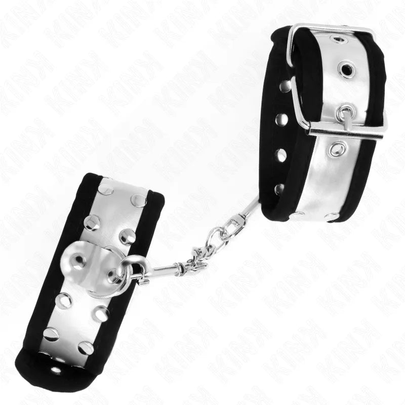 Bracelets BDSM cuir végétalien confort optimal