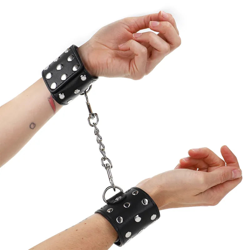 Bracelets Bdsm En Cuir Végétalien Élégants