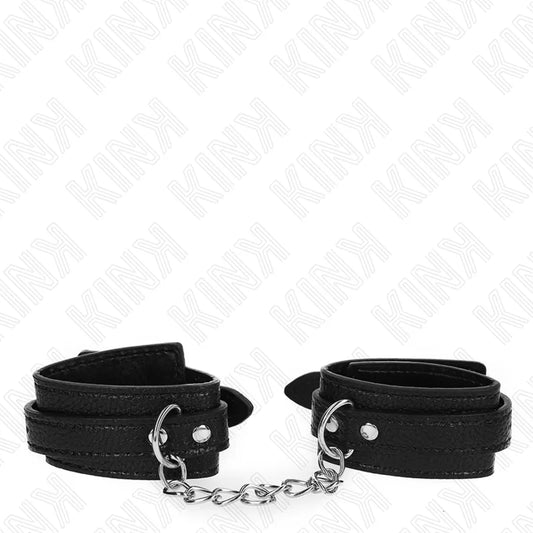 Bracelet BDSM cuir véritable élégant ajustable durable