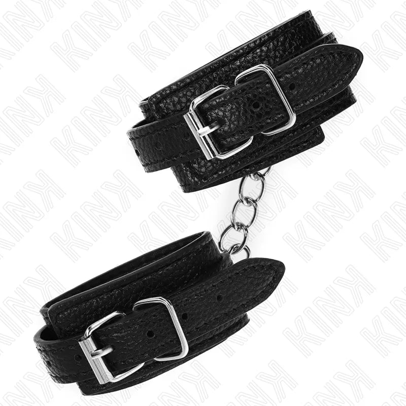 Bracelet BDSM cuir véritable élégant ajustable durable