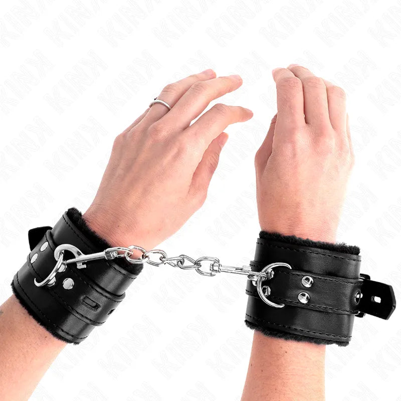 Bracelets Bdsm En Cuir Véritable Élégants Et Confortables
