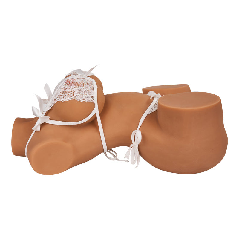 US In Stock 48.5cm/1ft7 29.7LB Big Boobs Sex Doll Male Masturbator – Britney Wheat 2.0