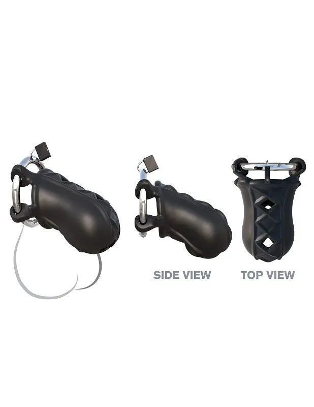 Cage De Chasteté Silicone Pour Débutants