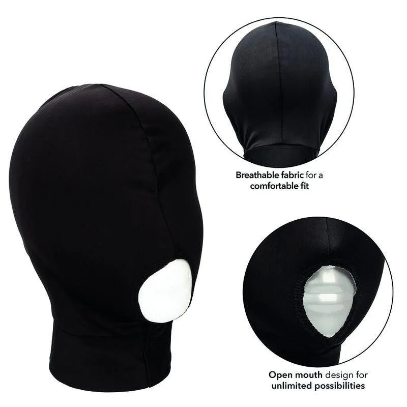 Capuche Érotique À Bouche Ouverte Breathable