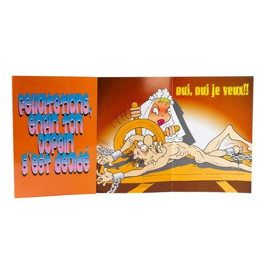 Carte Vœux Érotique EVJF Originale Femarvi