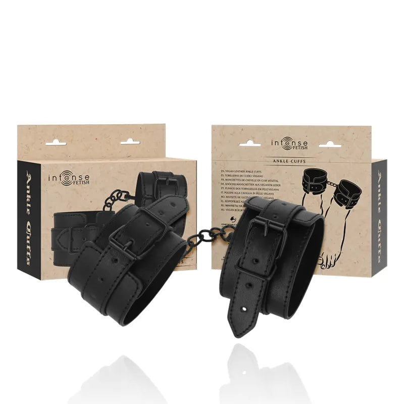 Chevilles Bdsm En Cuir Vegan Luxe