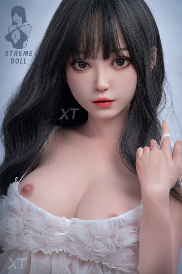 150cm/4ft11 D-cup Japanese Big Breast|Tits Full Silicone Sex Doll - Yin
