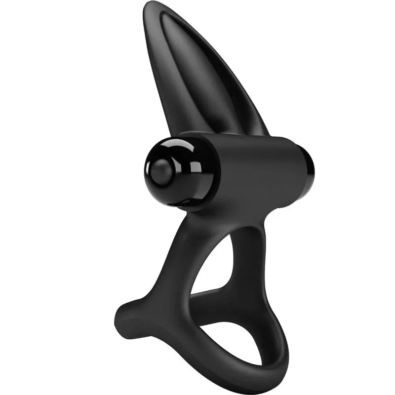 Cockring En Silicone Noir Pour Couples