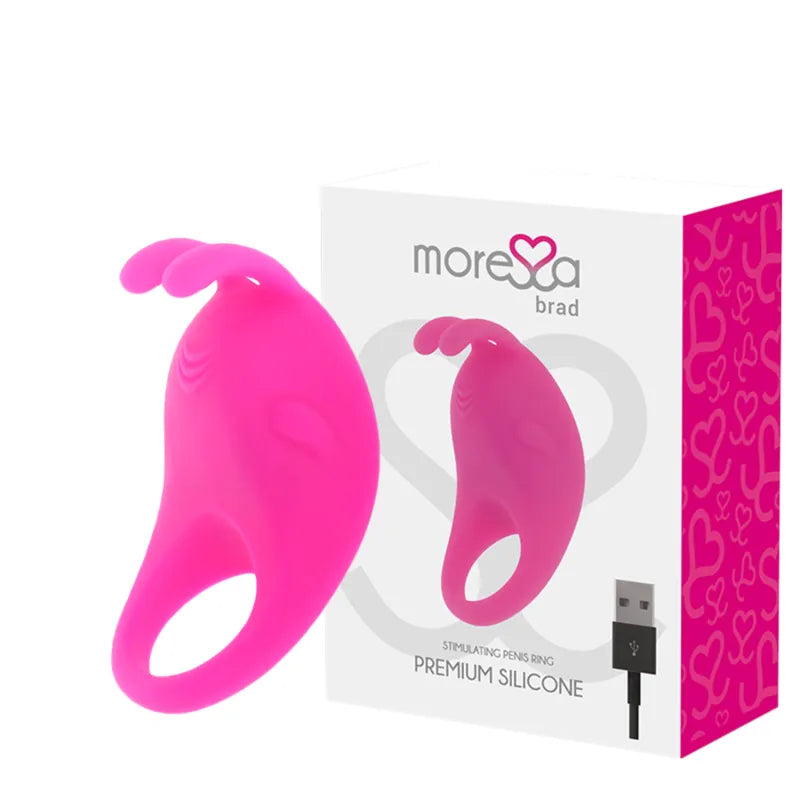 Cockring Silicone Médical Rechargeable Stimulation Clitoridienne