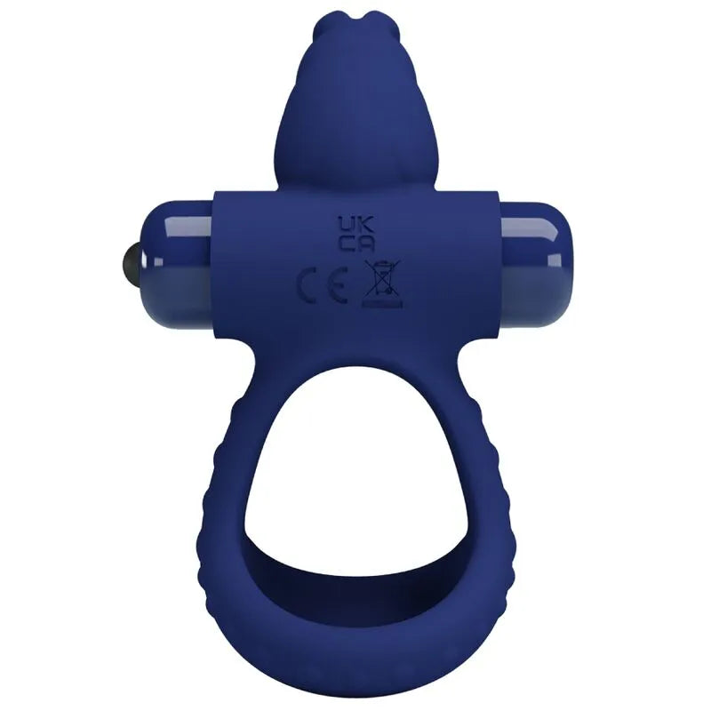 Cockring Silicone Vibrant Bleu Durable