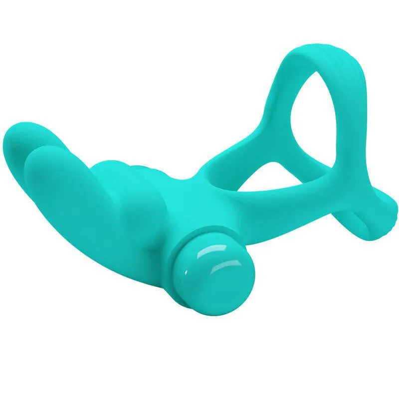 Cockring Silicone Vibrant Vert Imperméable
