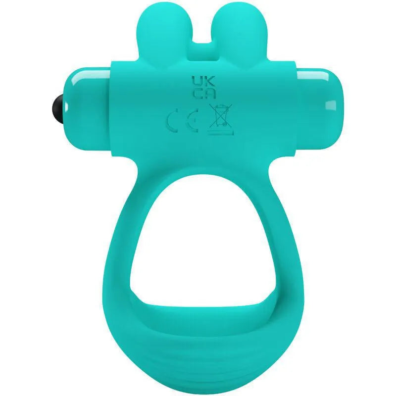 Cockring Silicone Vibrant Vert Imperméable