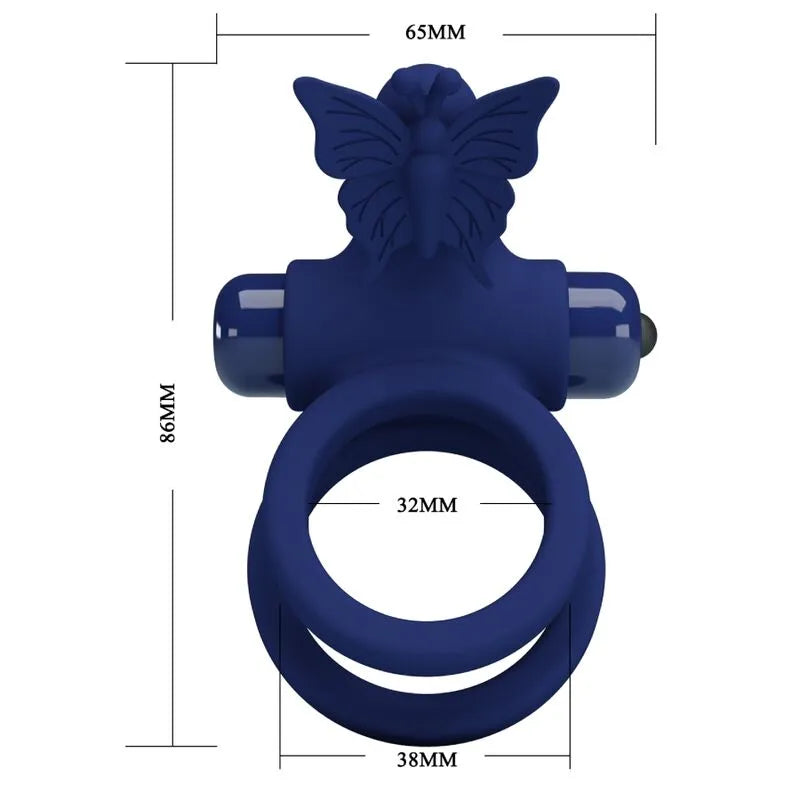 Cockring Vibrant Silicone Pour Érection Durable