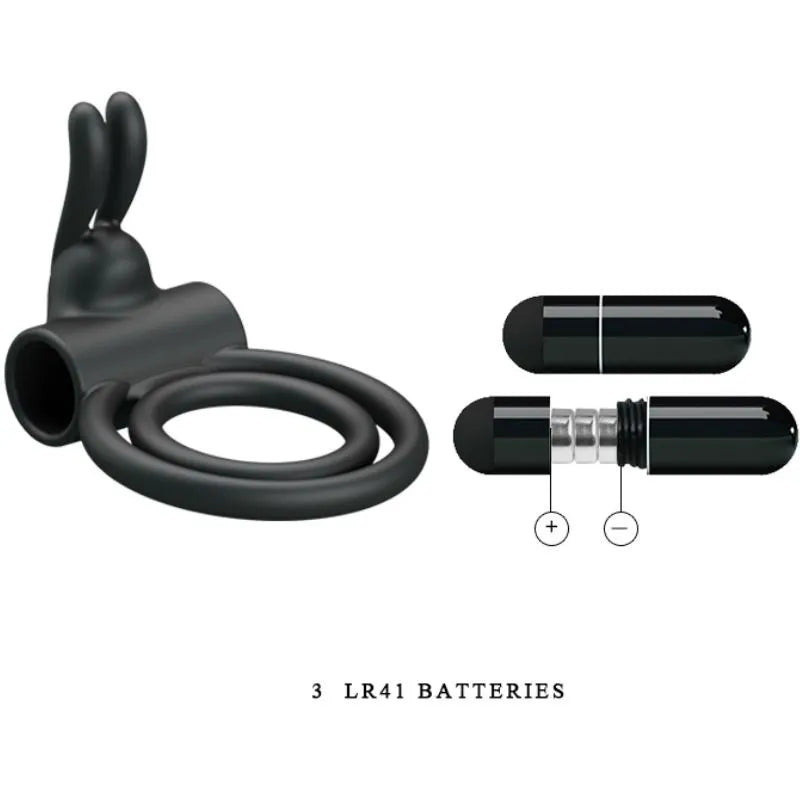 Cockring Vibrant Silicone Puissant Érections Durables