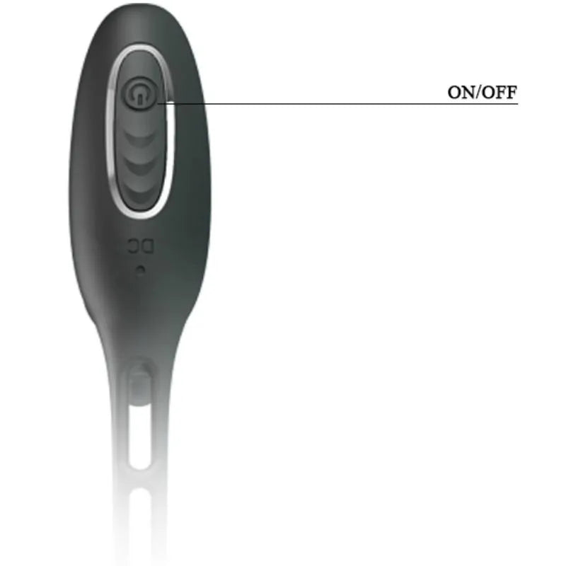 Cockring Vibrateur Prostatique Silicone Waterproof