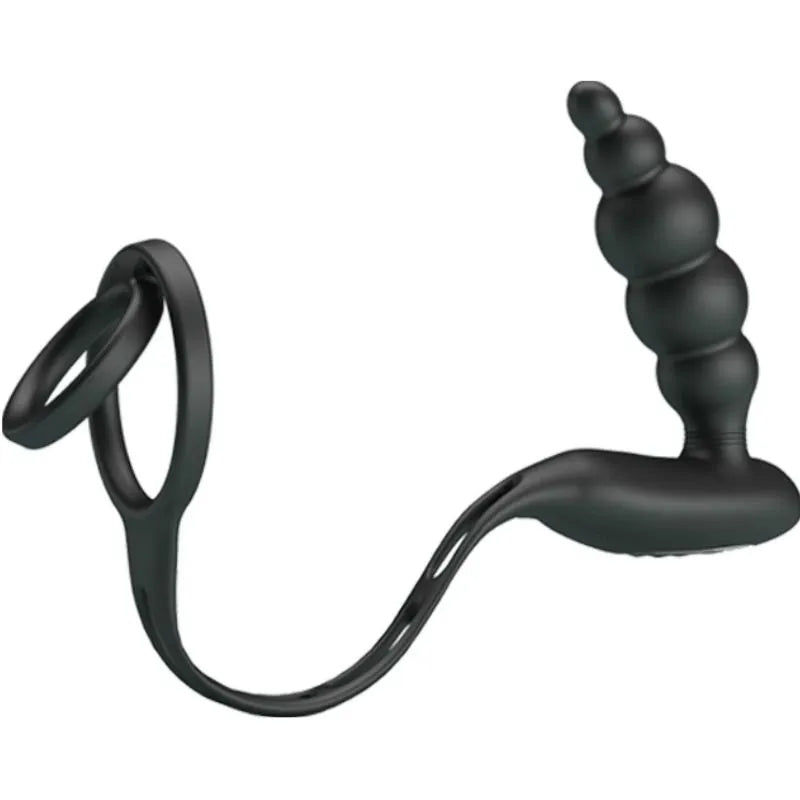 Cockring Vibrateur Prostatique Silicone Waterproof