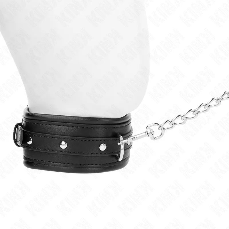 Collier Bdsm Cuir Élégant Et Fonctionnel