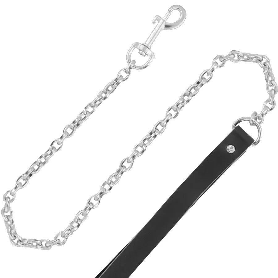 Collier De Posture Bdsm Cuir Confortable