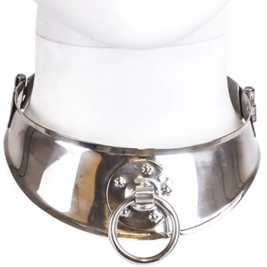 Collier De Soumission En Acier Inoxydable Pour Hommes