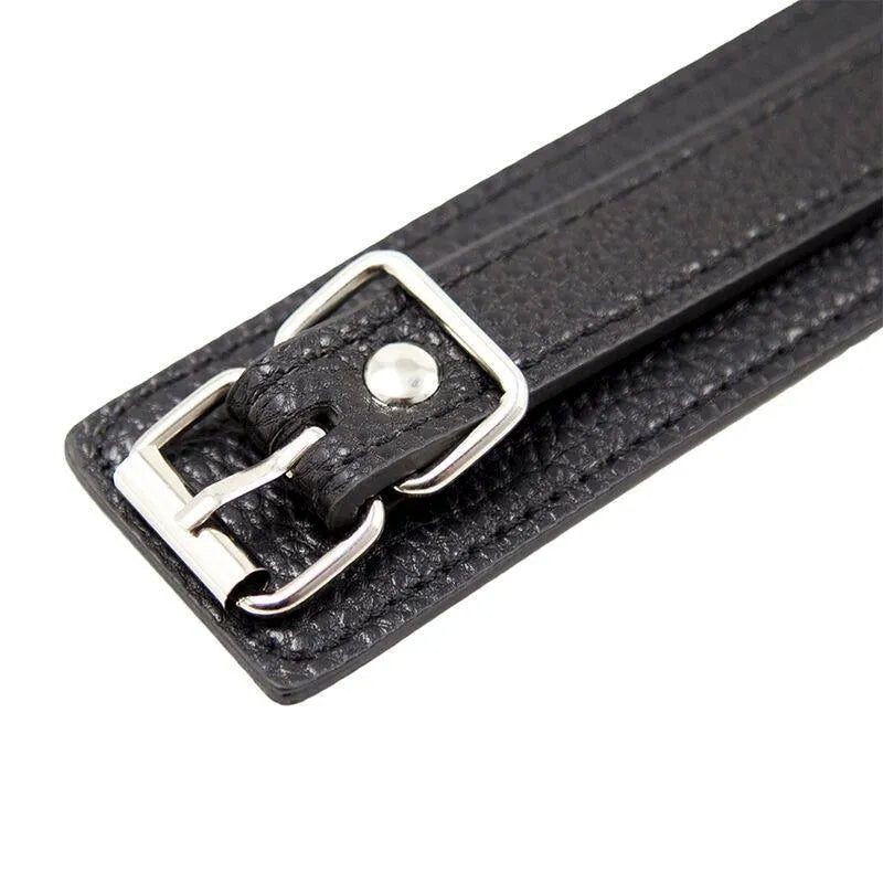 Collier Laisse Simili Cuir Motif Serpent