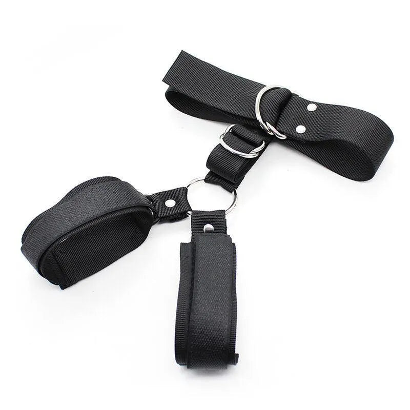 Collier Menottes Ajustables Bdsm Nylon