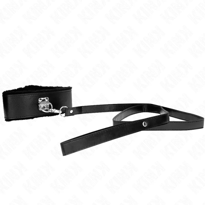 Collier BDSM cuir élégant ajustable et confortable