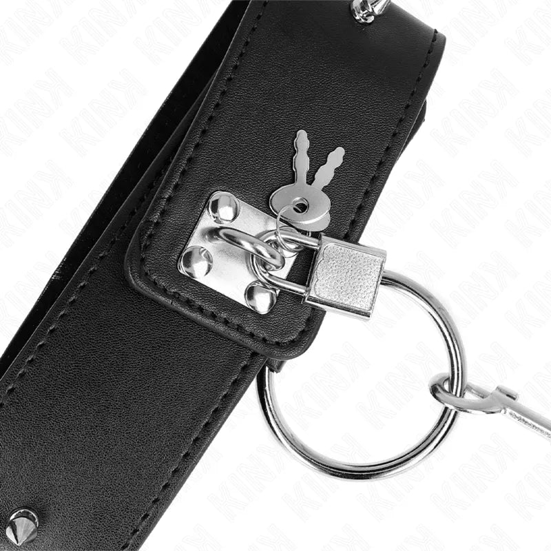 Colliers Bdsm En Cuir Végétalien Élégants