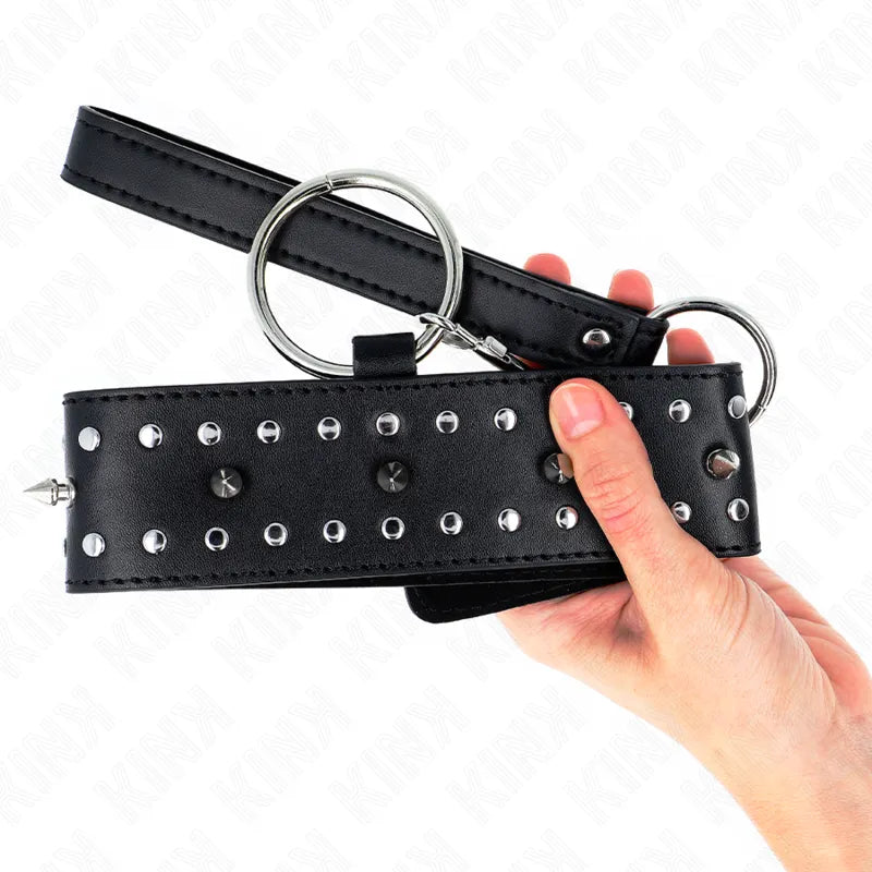 Colliers BDSM cuir végétalien élégance durable