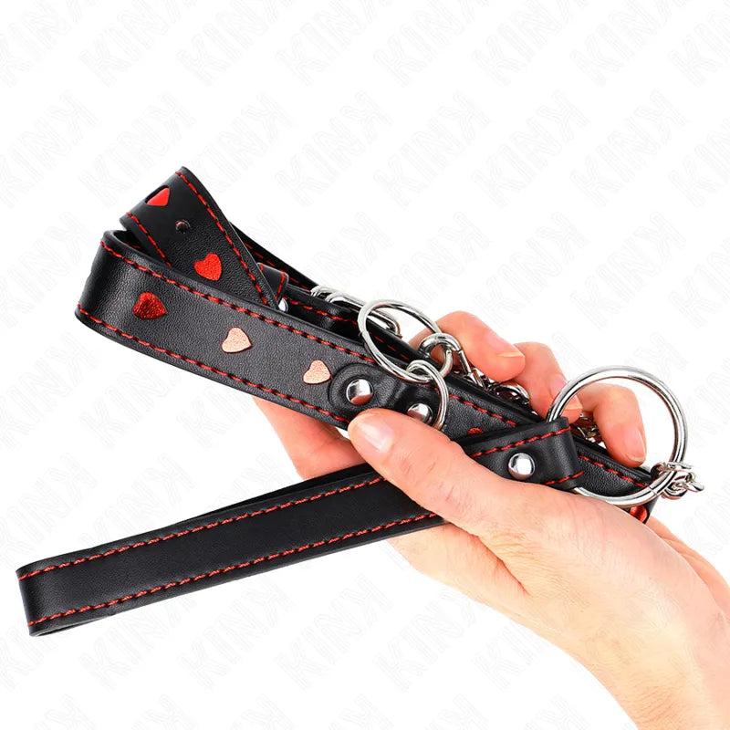 Colliers Bdsm Élégants Cuir Véritable