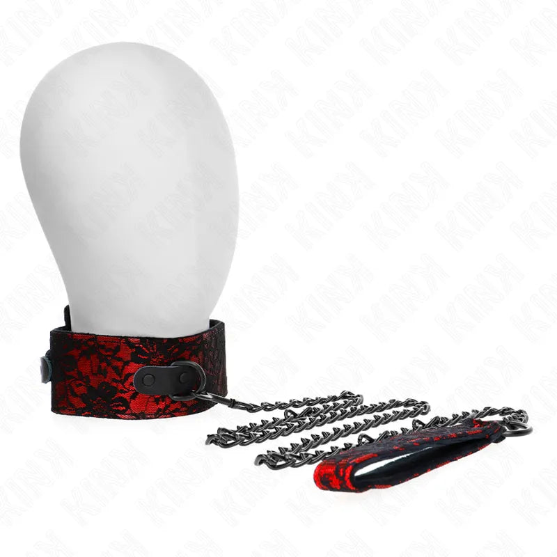 Colliers laisses BDSM cuir haute qualité KINK élégance