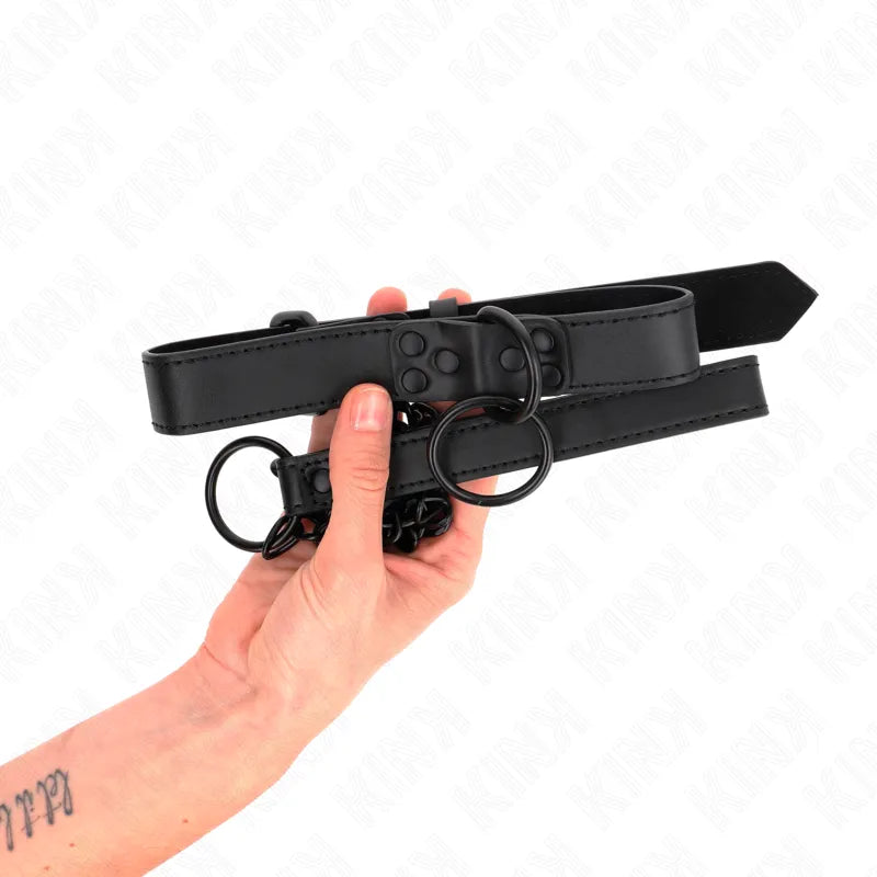 Colliers Et Laisses Bdsm Cuir Élégants