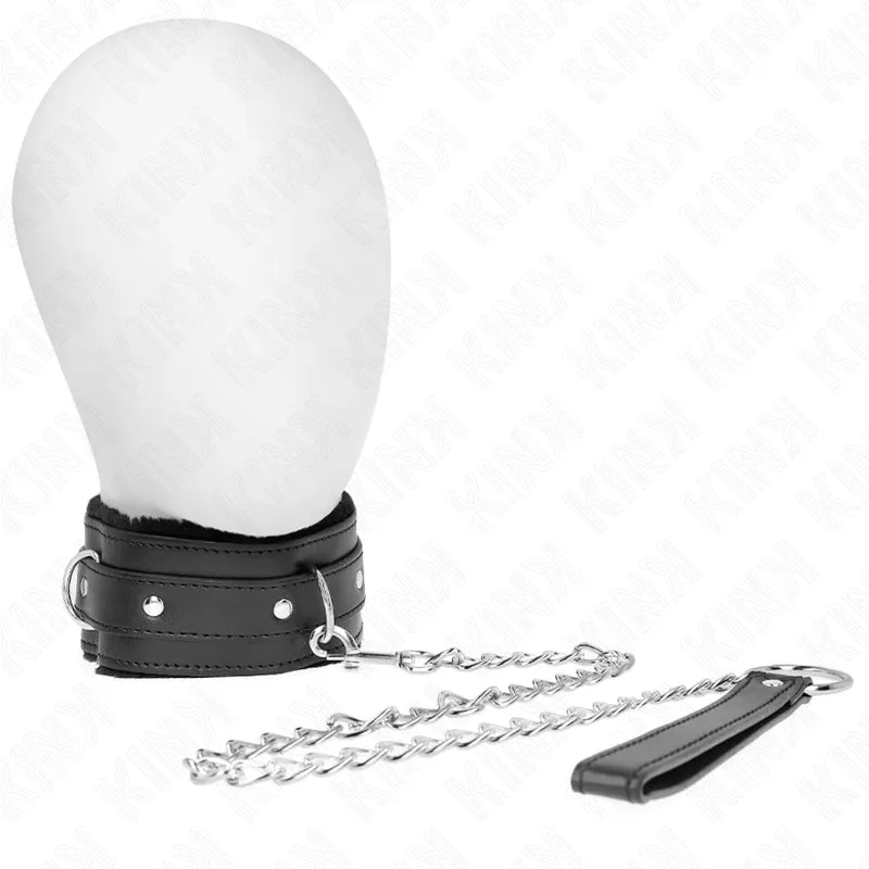 Colliers Laisse Bdsm Cuir Élégants Kink