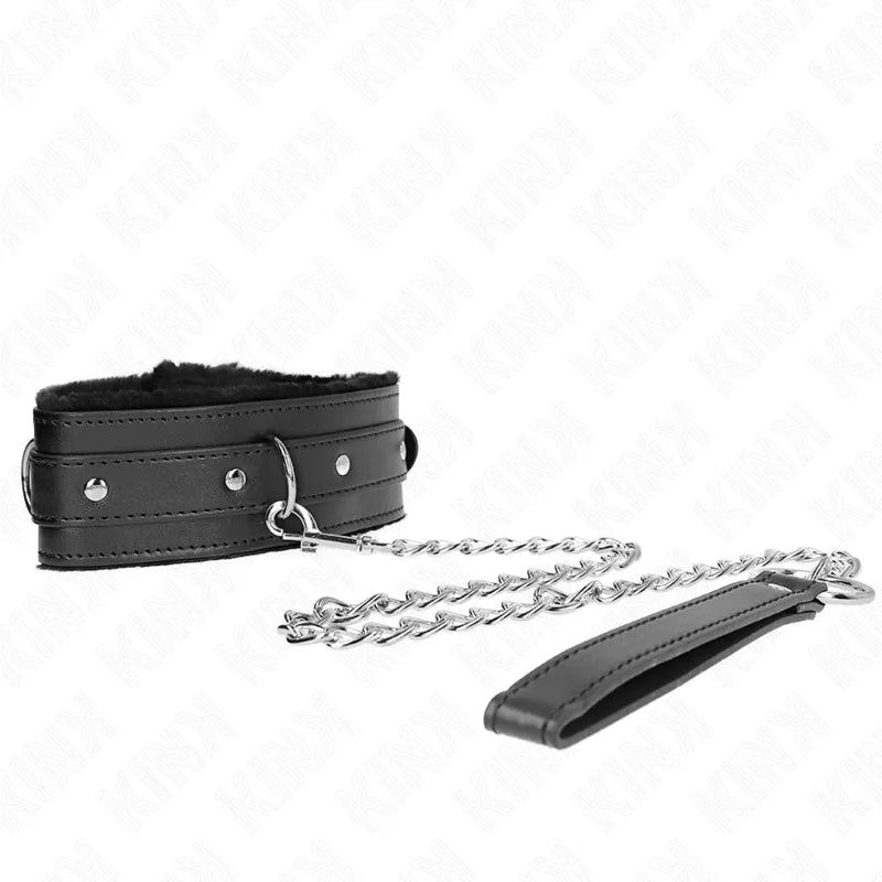 Colliers Laisse Bdsm Cuir Élégants Kink